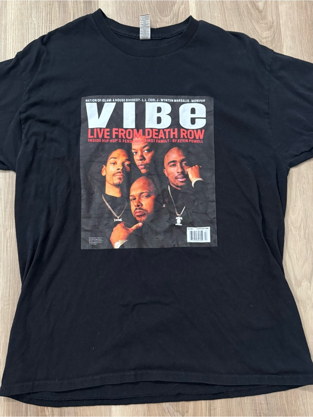 Gently Used VIBE "Live From Death Row" Graphic Tee - Picture 2 of 4